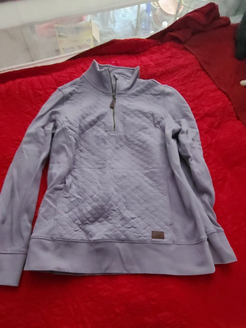 LL Bean Zip Pullover